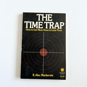 The Time Trap Paperback Book by R. Alex Mackenzie‎ Vintage